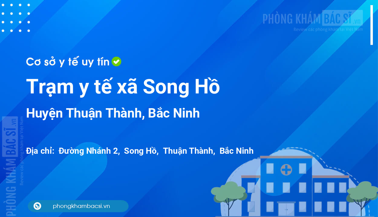 Trạm y tế xã Song Hồ, huyện Thuận Thành số điện thoại và đánh giá