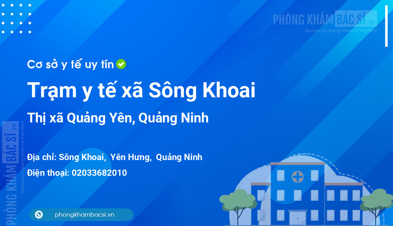 Trạm y tế xã Sông Khoai, thị xã Quảng Yên số điện thoại và đánh giá