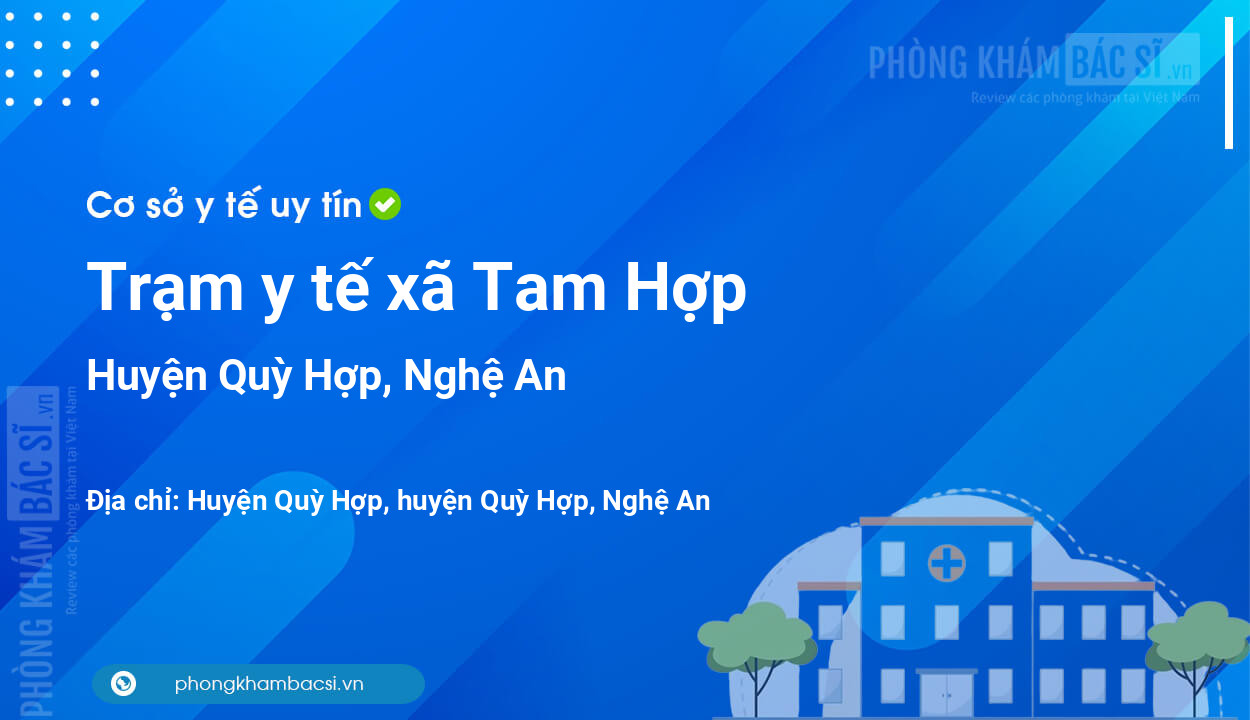 Trạm y tế xã Tam Hợp, huyện Quỳ Hợp số điện thoại và đánh giá