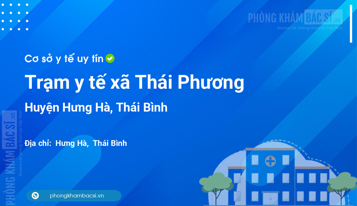 Trạm y tế xã Thái Phương, huyện Hưng Hà số điện thoại và đánh giá