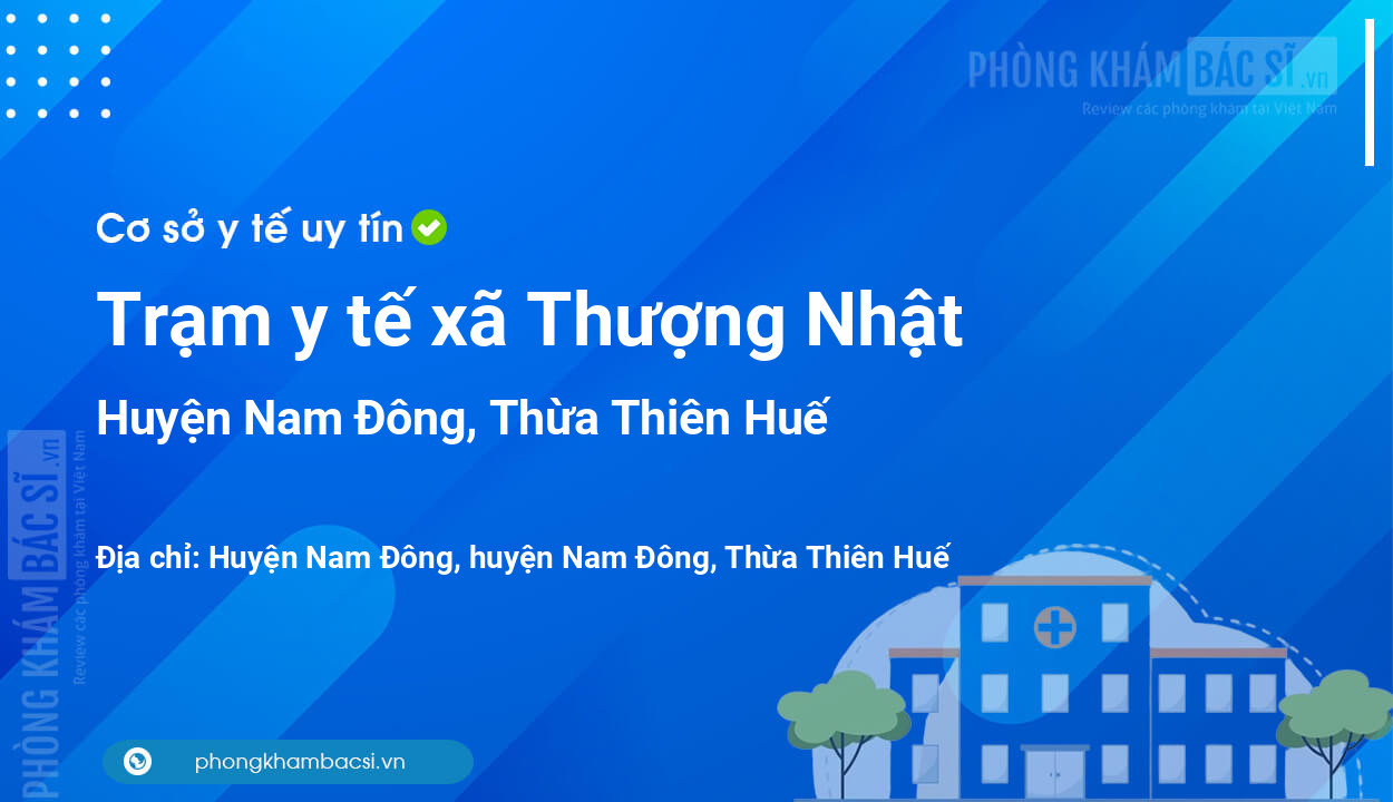 Trạm y tế xã Thượng Nhật, huyện Nam Đông số điện thoại và đánh giá