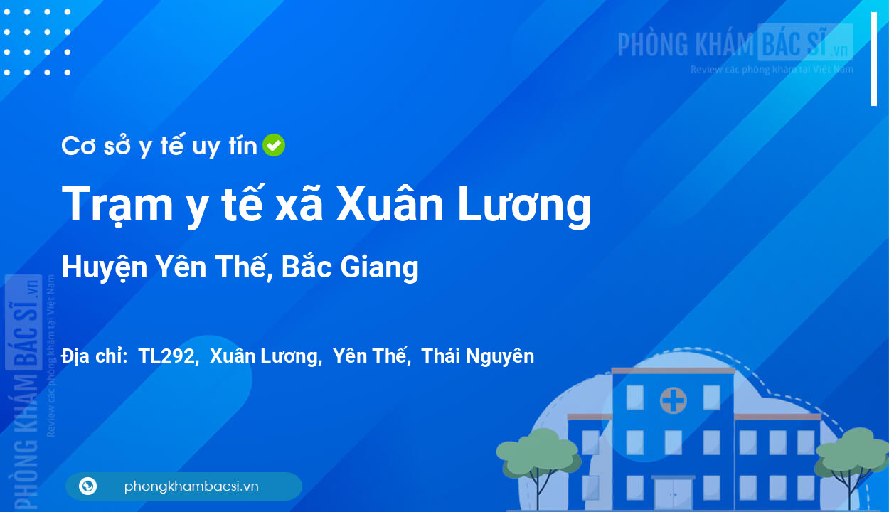 Trạm y tế xã Xuân Lương, huyện Yên Thế số điện thoại và đánh giá