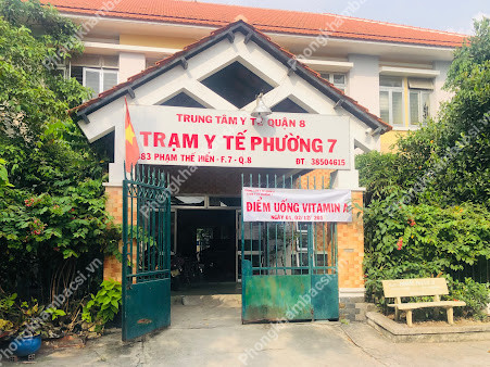 Trạm y tế phường 07, quận 8,Thành phố Hồ Chí Minh