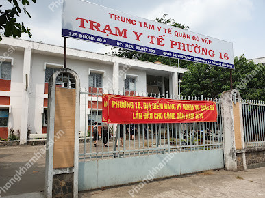 Trạm y tế phường 16, quận Gò Vấp,Thành phố Hồ Chí Minh