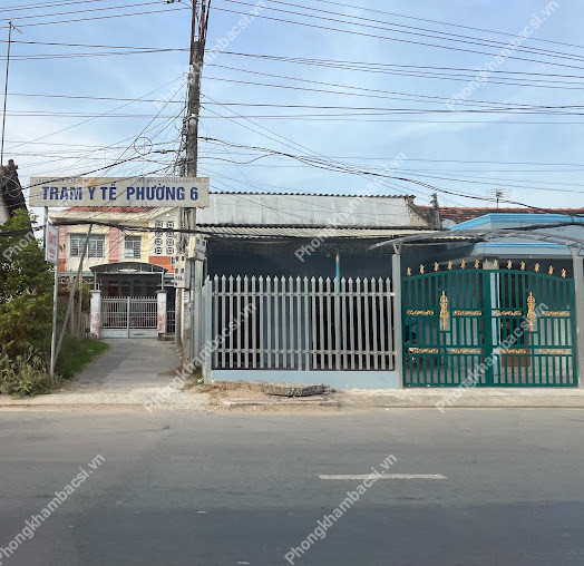 Trạm y tế phường 6, thành phố  Tân An,Long An