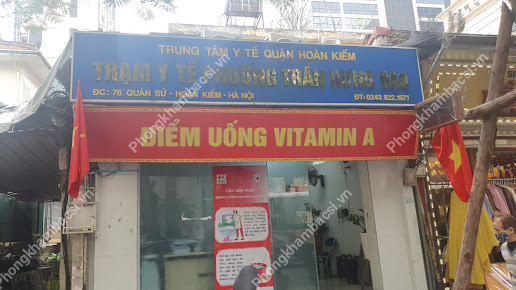 Trạm y tế phường Trần Hưng Đạo, quận Hoàn Kiếm,Hà Nội