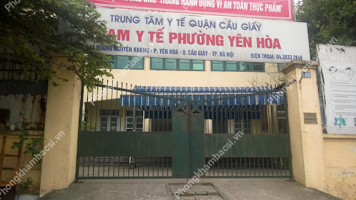 Hình ảnh trạm y tế phường Yên Hoà, quận Cầu Giấy