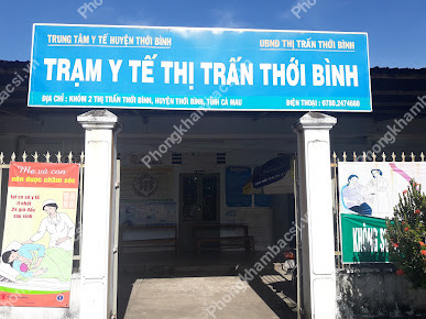 Trạm y tế  thị trấn Thới Bình, huyện Thới Bình,Cà Mau