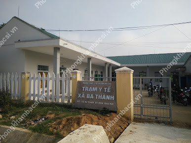 Trạm y tế xã Ba Thành, huyện Ba Tơ,Quảng Ngãi