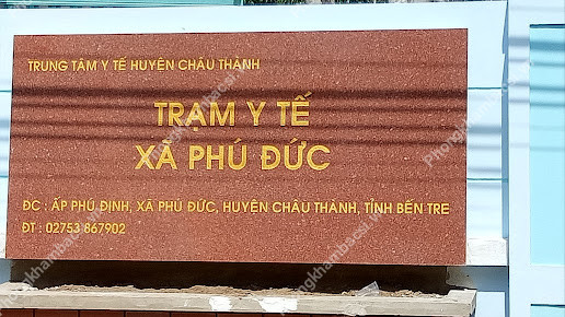 Hình ảnh trạm y tế xã Phú Đức, huyện Châu Thành