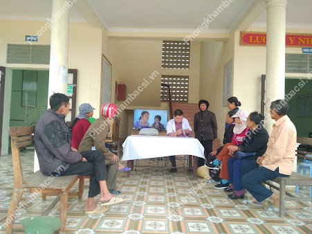 Hình ảnh trạm y tế xã Quỳnh Lộc, thị xã Hoàng Mai