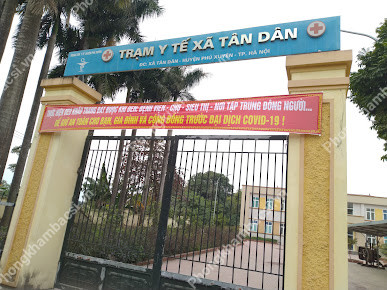 Trạm y tế xã Tân Dân, huyện Phú Xuyên,Hà Nội