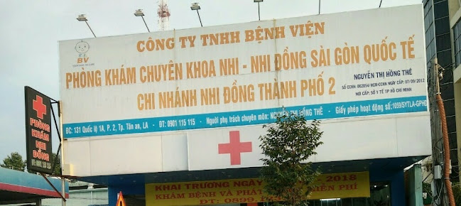 Phòng Khám Chuyên Khoa Nhi - Nhi Đồng Sài Gòn Quốc tế