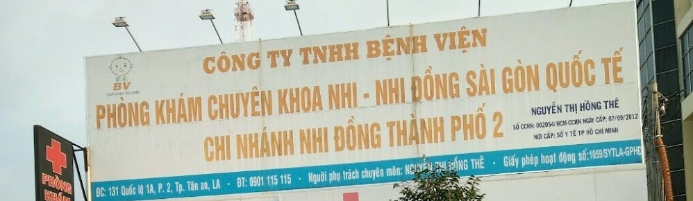 Phòng Khám Chuyên Khoa Nhi - Nhi Đồng Sài Gòn Quốc tế