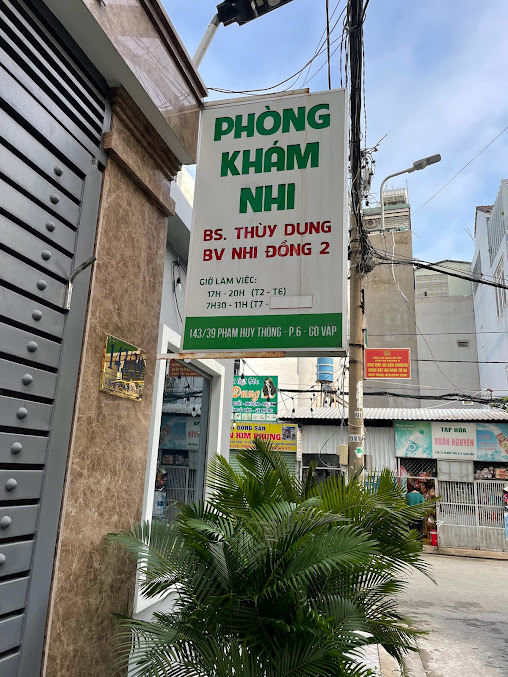 Phòng Khám Nhi Đồng - BS Lê Thị Thuỳ Dung