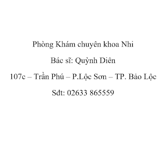 Phòng Khám Nhi - BS Quỳnh Diên