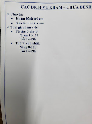 Phòng Khám Nhi Khoa - BS Chuyên Khoa I Nguyễn Phương Trang