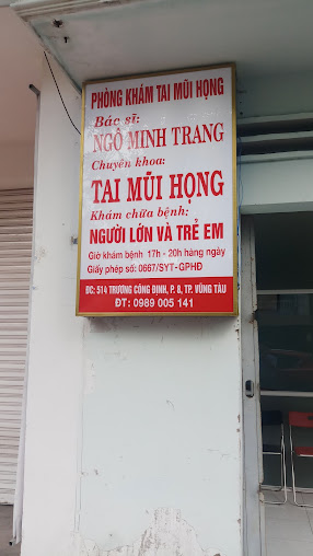 Phòng Khám Tai Mũi Họng - BS Minh Trang
