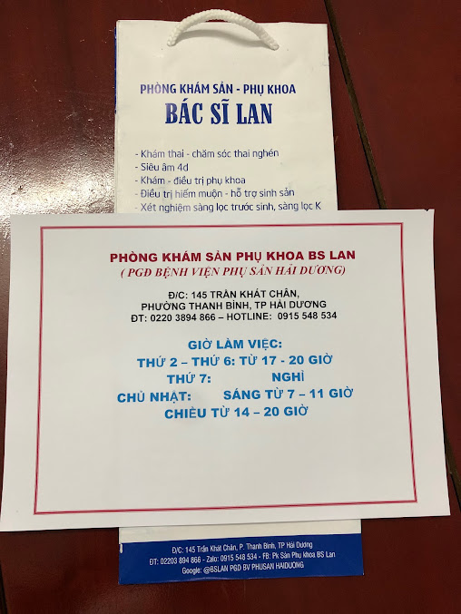 Phòng Khám Sản Phụ Khoa - BS Lan